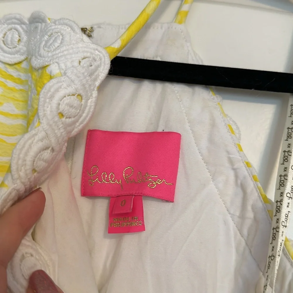 Lilly Pulitzer Pearl Halter Shift Dress - Size 0